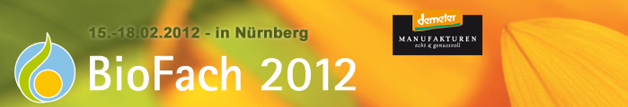 Demeter Manufakturen auf der Biofach 2012