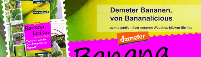 Demeter Bananen von Banana-Licious