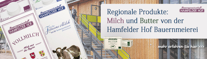 NEU: Milch und Butter von der Bauerngemeinschaft Hamfelder Hof 