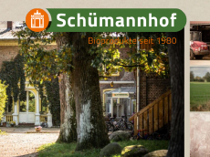 Der Demeter Schümannhof ist seit nunmehr 40 Jahren ein lebendiger, wachsender und gesunder Lebensort für Pflanze, Tier und Mensch, dem die biologisch-dynamische Anbauweise zu Grunde liegt. Neben der Landwirtschaft und der Vermarktung ist der Schümannhof in erster Linie für viele verschiedene Menschen eine Heimat und ein Ort, an dem man sich gerne aufhält.